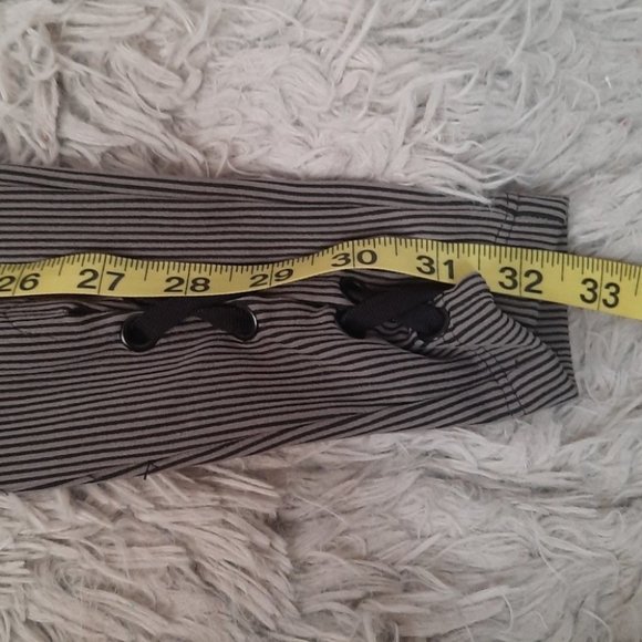 KORAL Steel Gray Session Pillar Ribbed Leggings - Picture 14 of 15